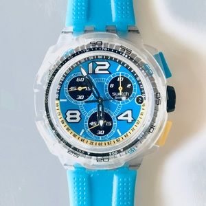 Swatch Blue Watch Wave 2008. Perfect condition